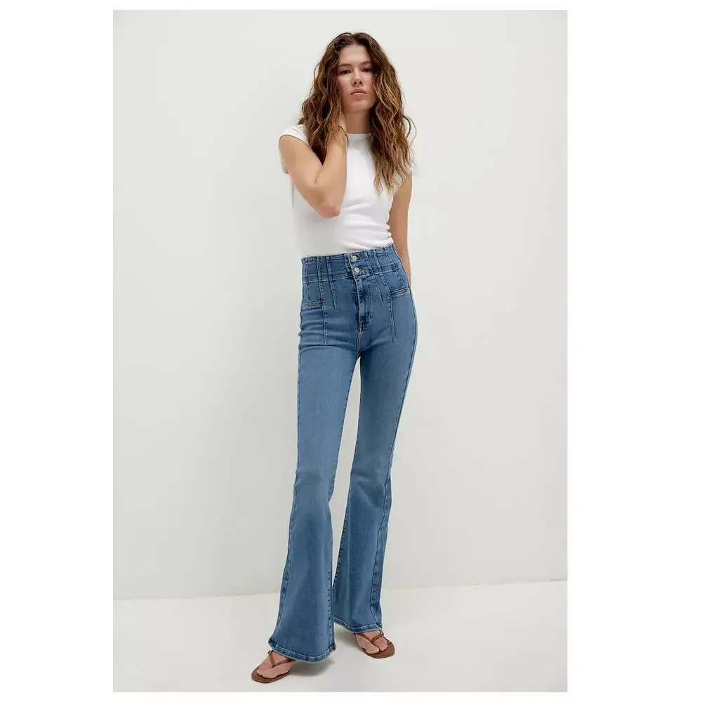 Free People We the Free Jayde Flare Jeans Size 30